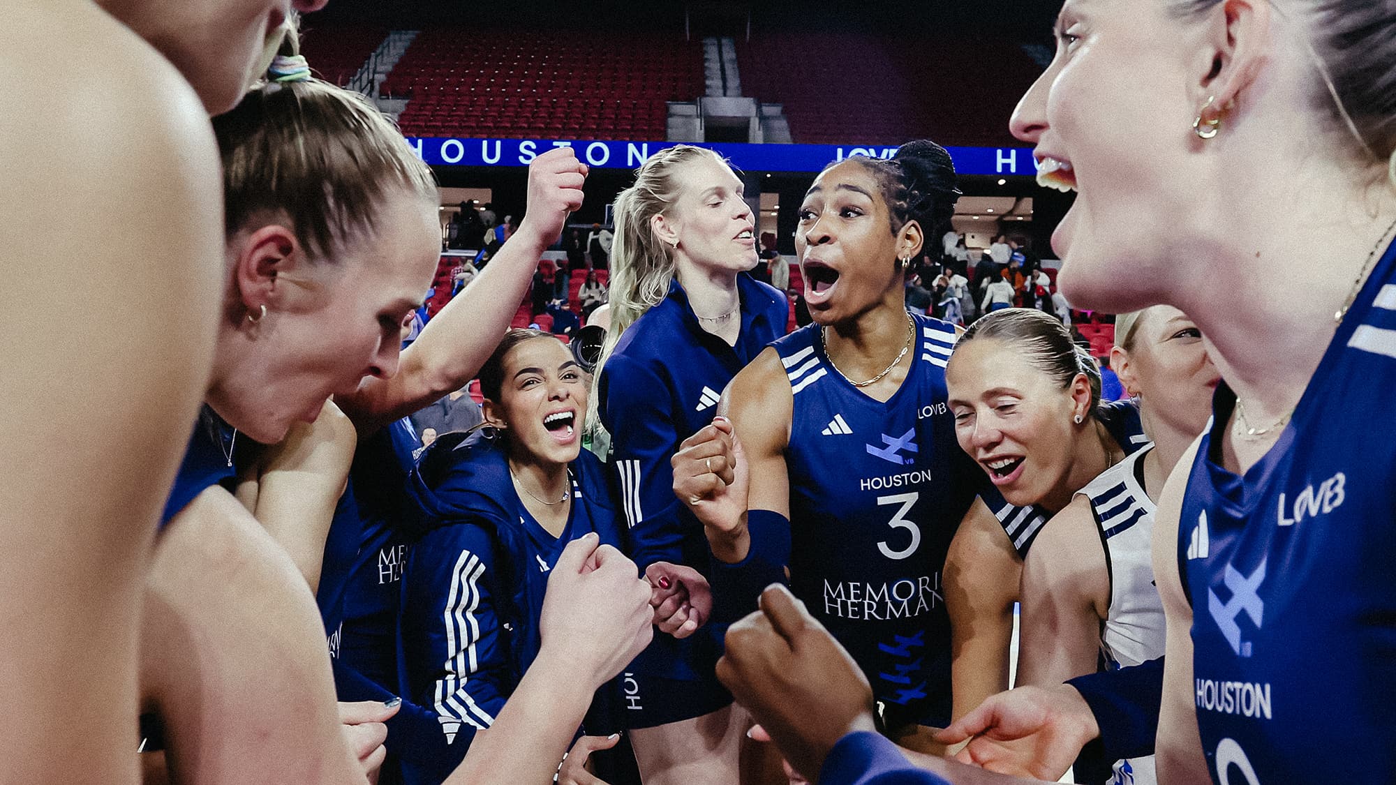 LOVB Houston Rallies for Reverse Sweep Victory in Team’s Inaugural Match