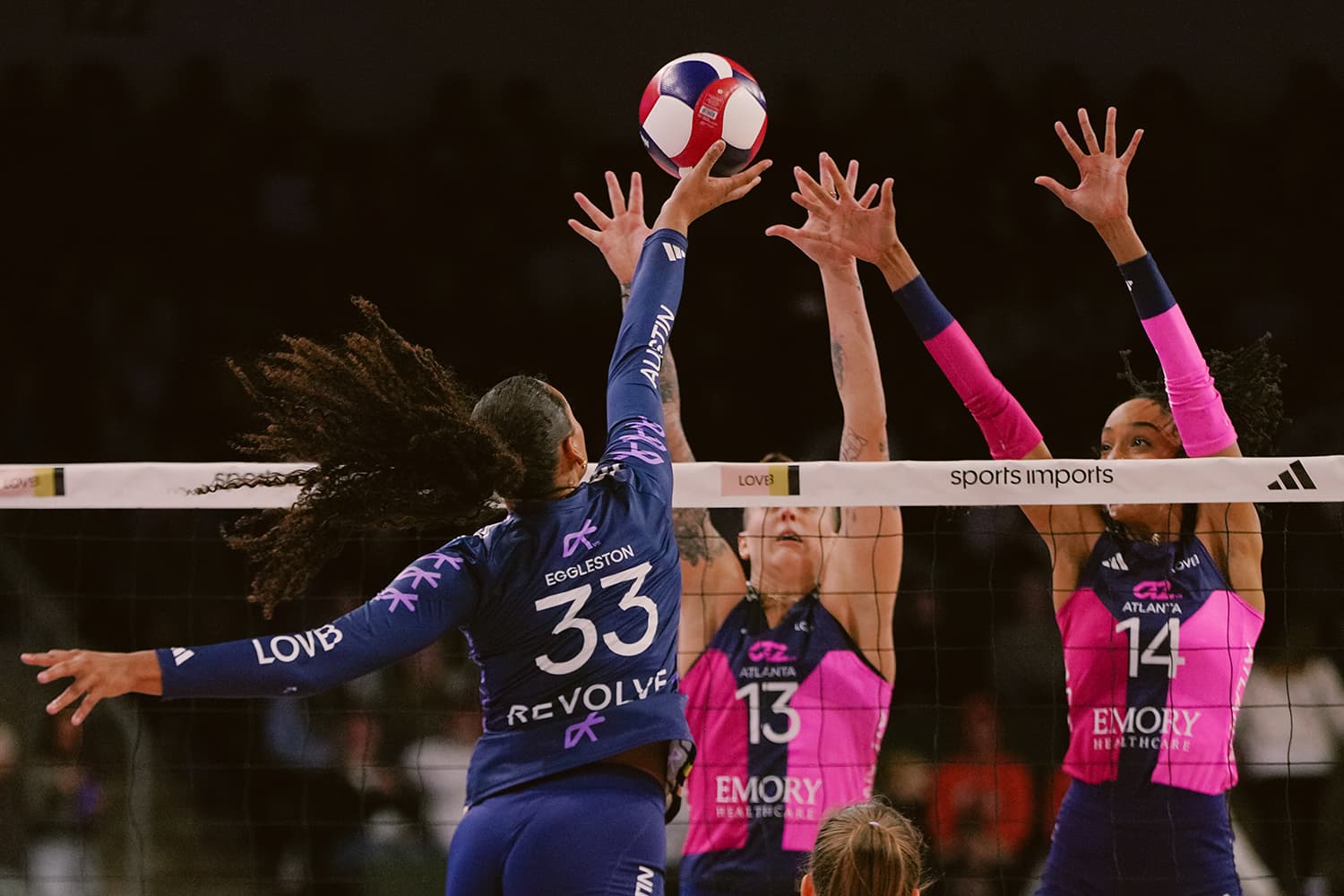 LOVB Atlanta Volleyball Rallies for First Win
