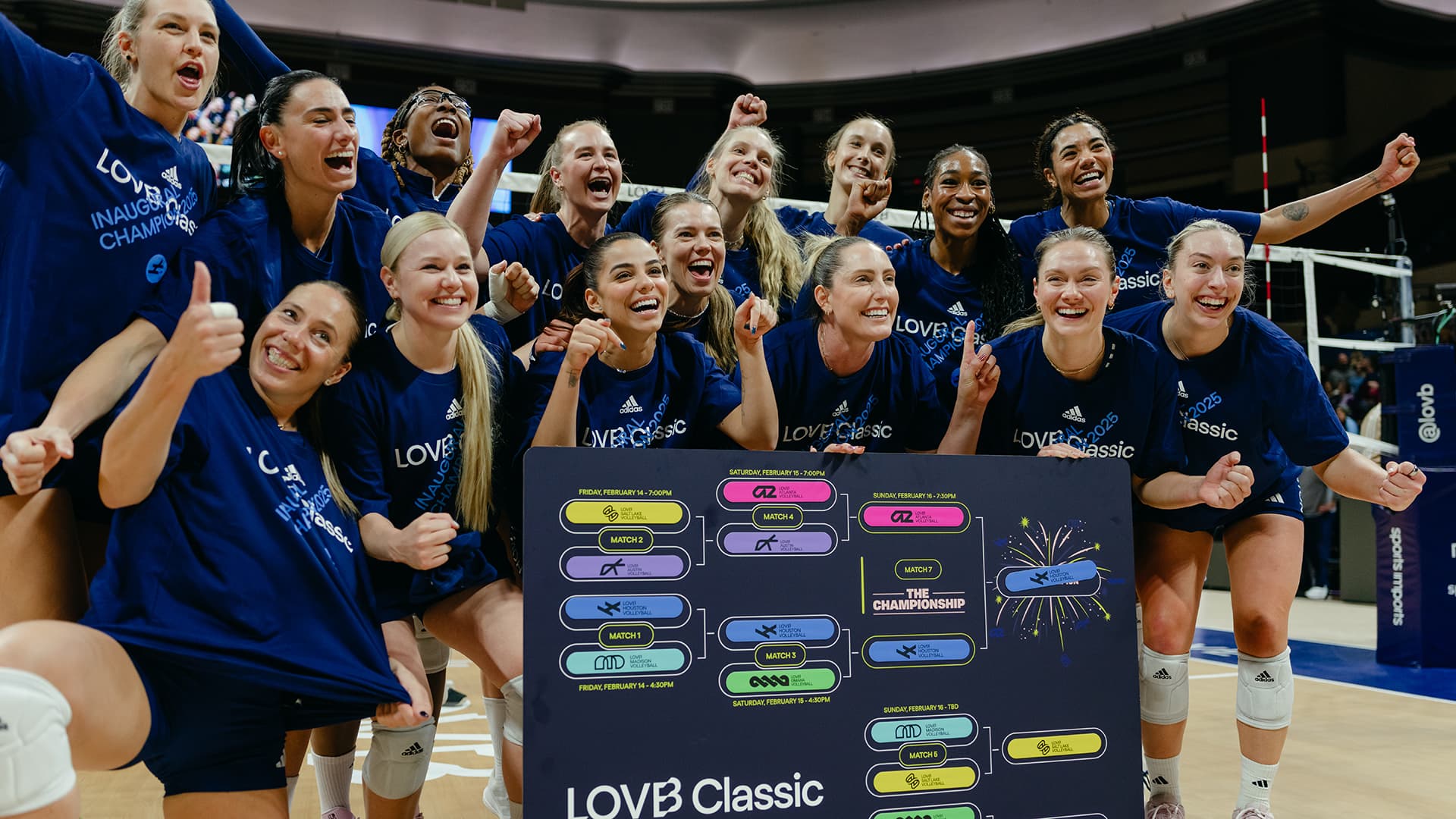 LOVB Houston wins inaugural LOVB Classic title