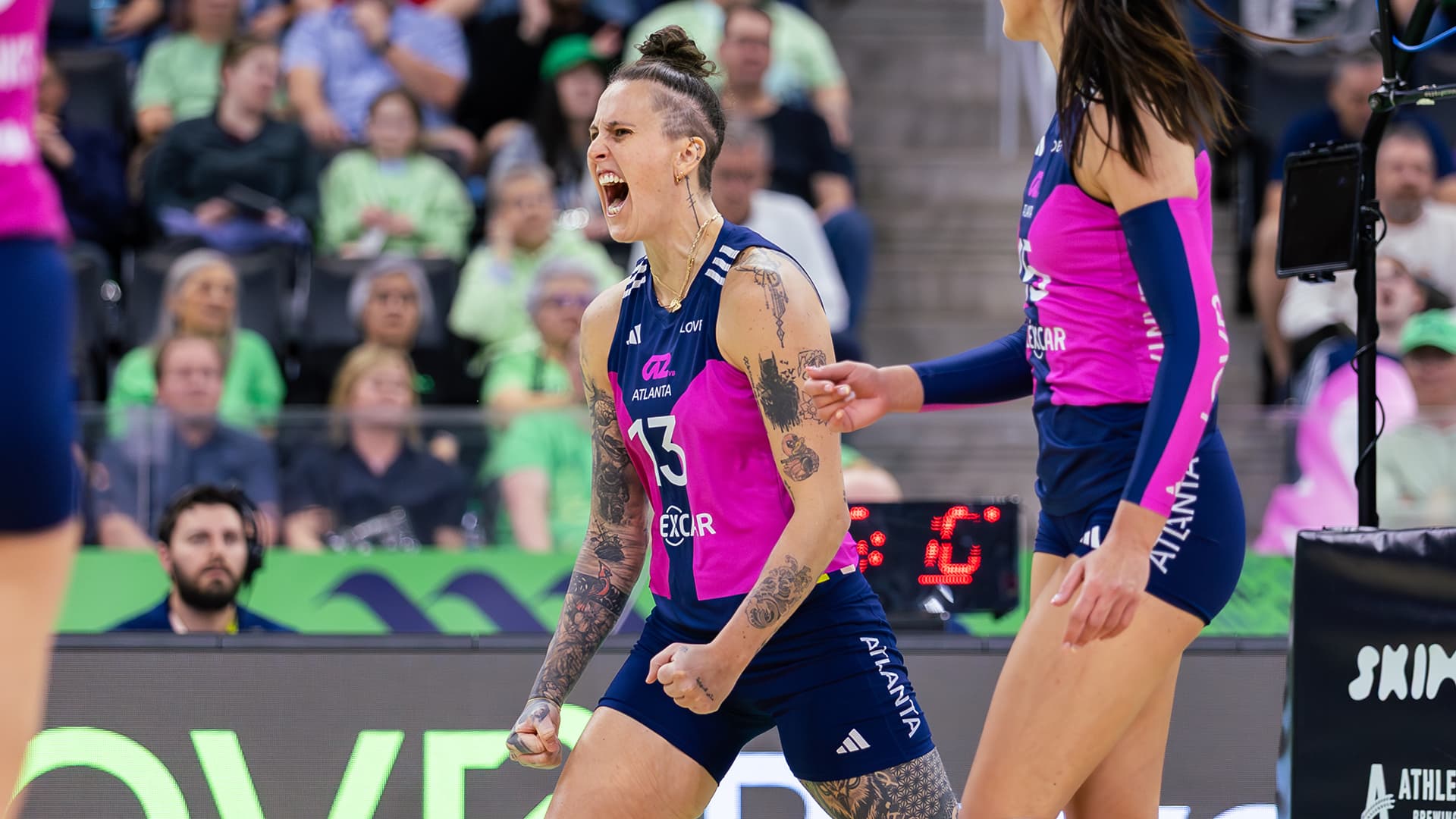 Atlanta Sweeps Nebraska, Holds Onto Third Place