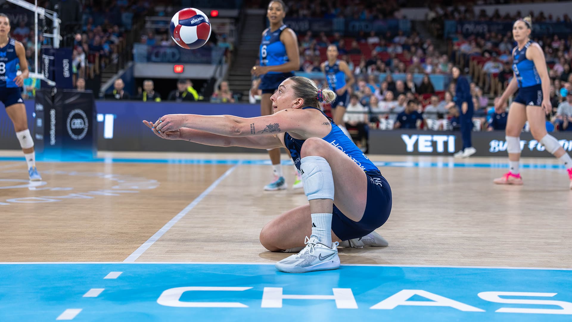Houston Drops Road Match to Madison