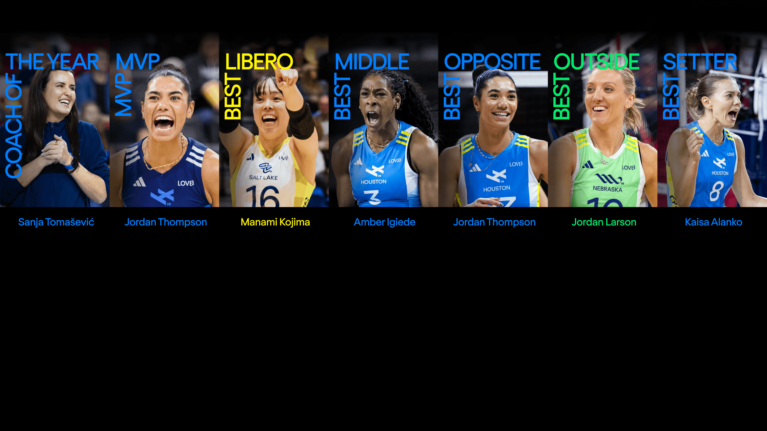 LOVB Announces 2026 Season Awards