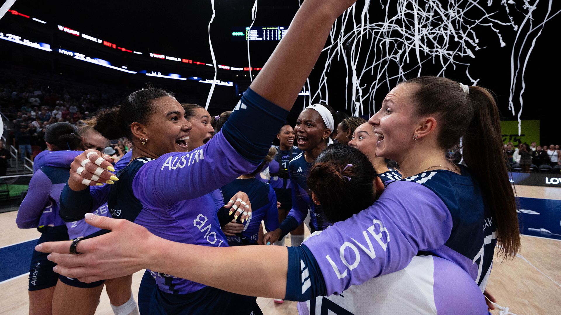 "Unbridled Enthusiasm": Austin wins inaugural LOVB title